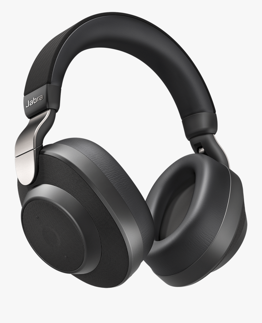 Jabra Elite 85h Titanium Black - Jabra Headphones, Transparent Clipart