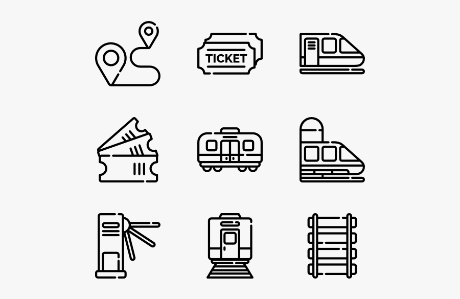 Subway Station - Icono Academia, Transparent Clipart