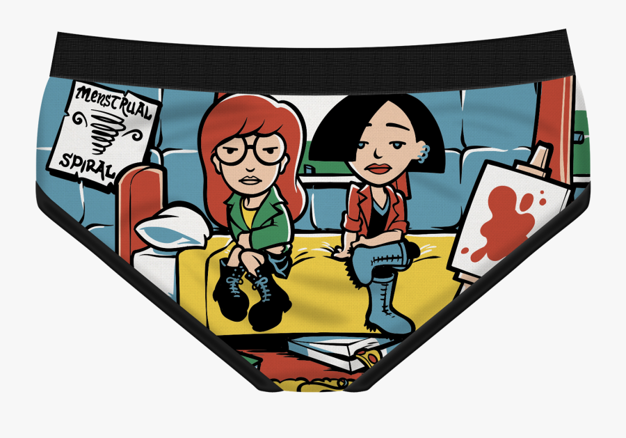 Daria Period Panties, Transparent Clipart