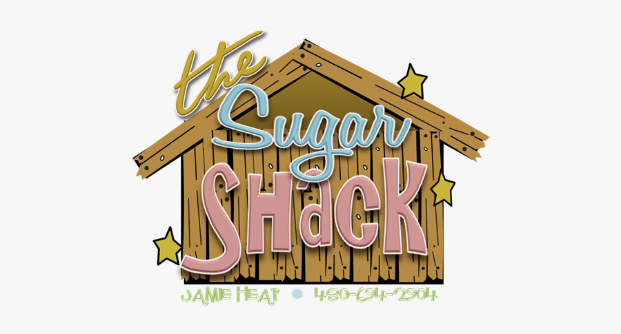 The Sugar Shack - Calligraphy, Transparent Clipart