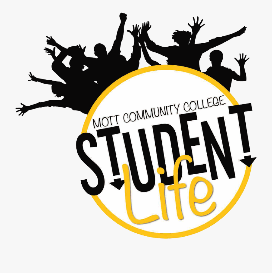 Mott Community College Student Life Logo - Student Logo, Transparent Clipart