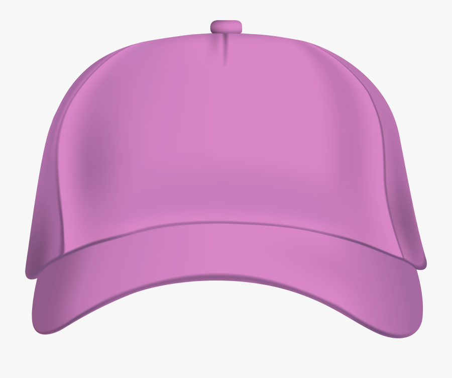 Pink Transparent Clip Art - Baseball Cap, Transparent Clipart