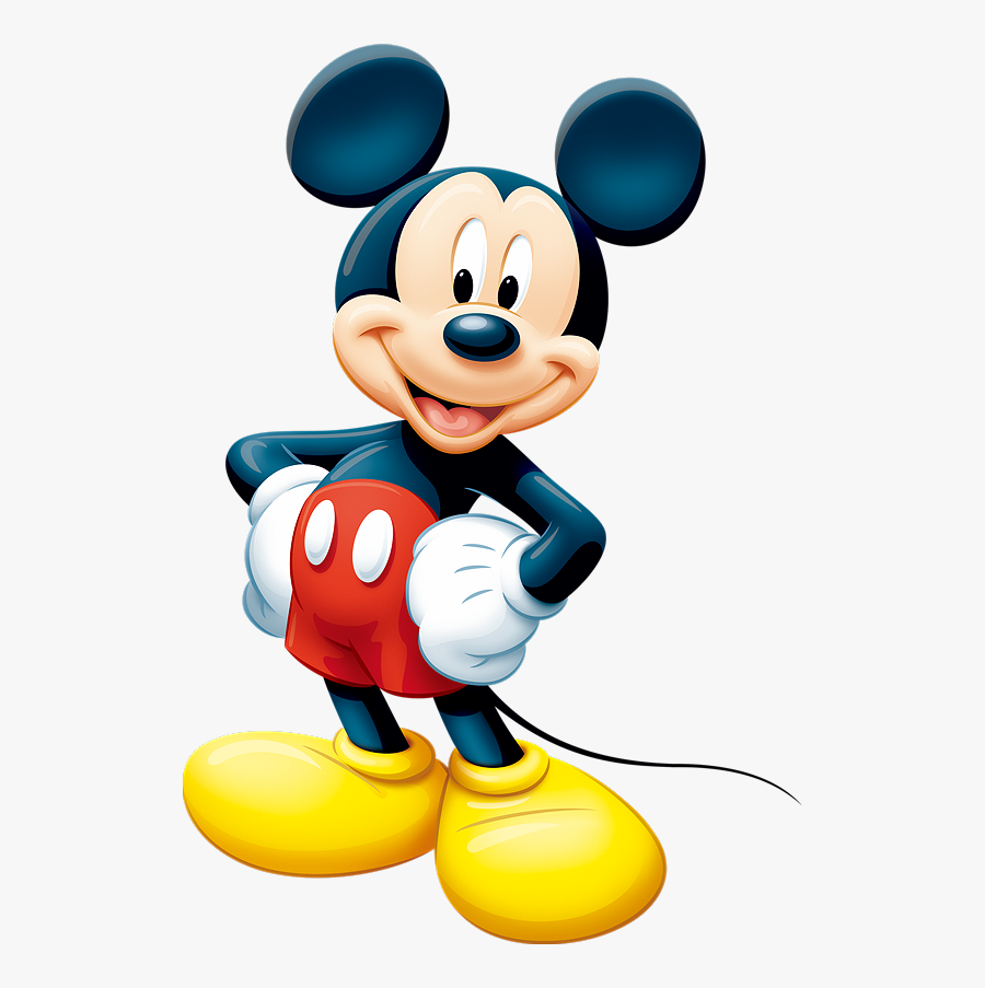Cartoon,animated Cartoon,clip Art,fictional - Mickey Mouse Png, Transparent Clipart