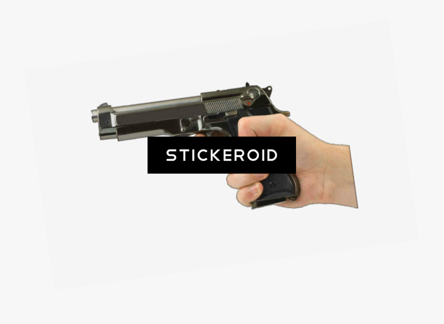 Gun In Hand Png, Transparent Clipart