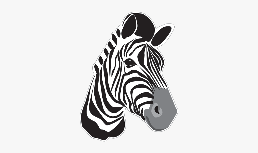 Zebra Head Png - Zebra Head Clip Art, Transparent Clipart