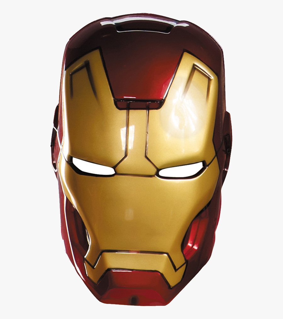 Masks Clipart Ironman - Iron Man Helmet Png, Transparent Clipart