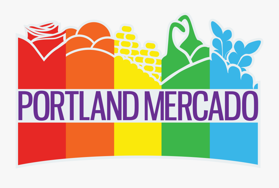 Portland Mercado Logo, Transparent Clipart