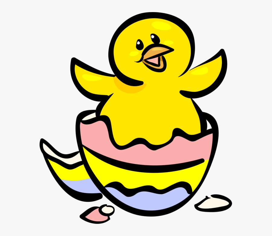 Duck Clip Easter - Easter Egg Clip Art, Transparent Clipart