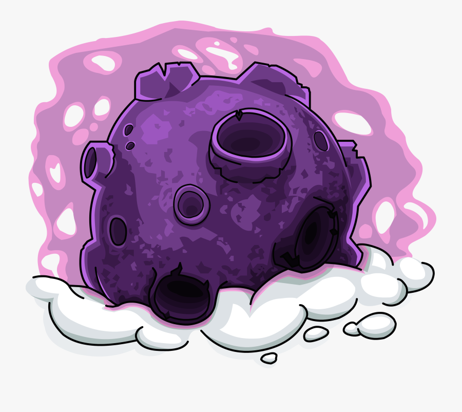 Meteor - Purple Meteor Club Penguin, Transparent Clipart