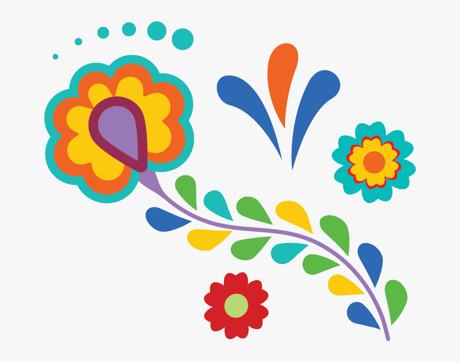 Transparent Mexican Floral Clipart, Transparent Clipart