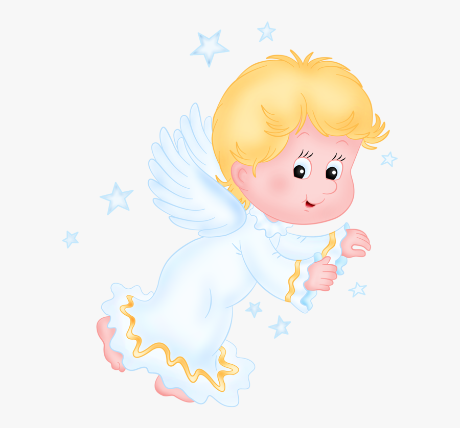 Infant Clipart Blonde Baby - American Flag For Cover, Transparent Clipart