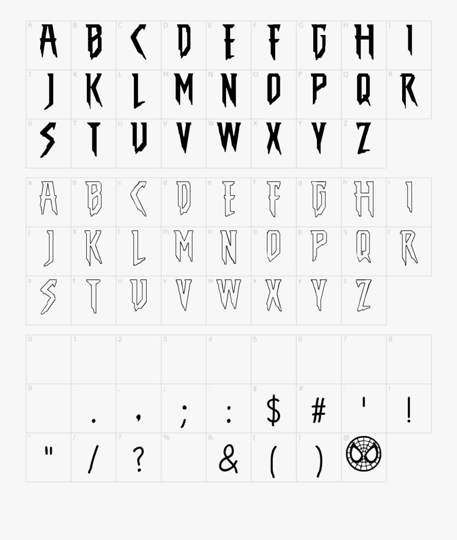 Font Generator Trackid=sp-006 - Spider-man, Transparent Clipart