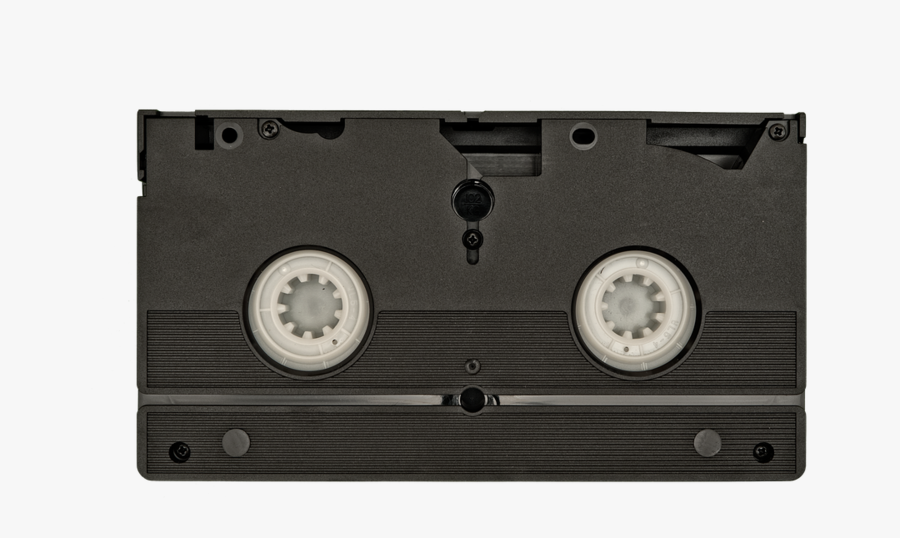 Vhs Tape Back Old Information - Public Domain Video Tape, Transparent Clipart