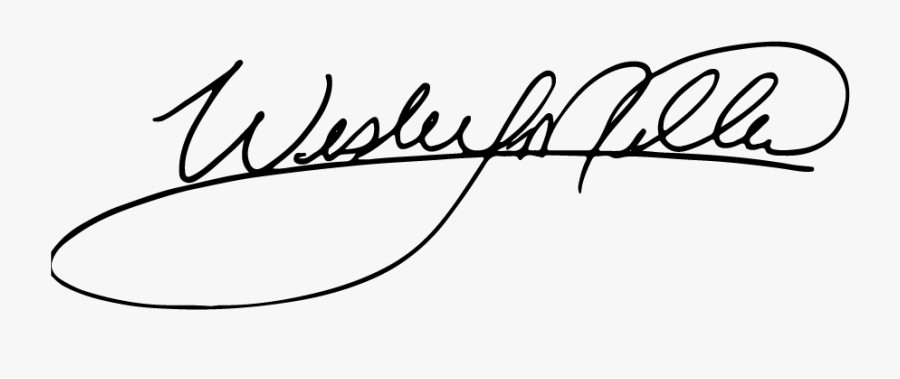 Clip Art Signature Font Free Download - Calligraphy, Transparent Clipart