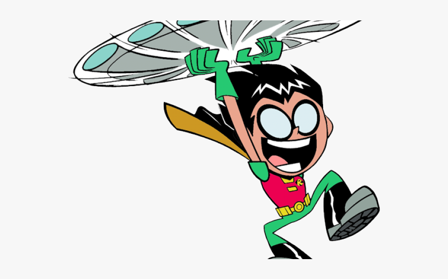 Titan Cliparts - Teen Titans Go Robin Boy, Transparent Clipart