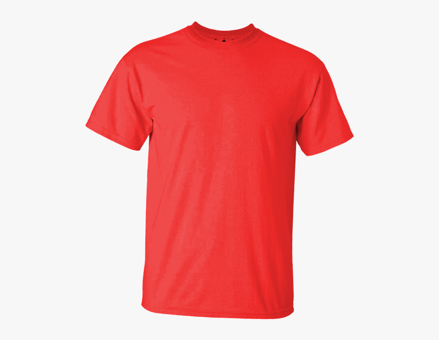 Download Blank Tshirt Png - Gildan Heavy Cotton T Shirt Red , Free ...