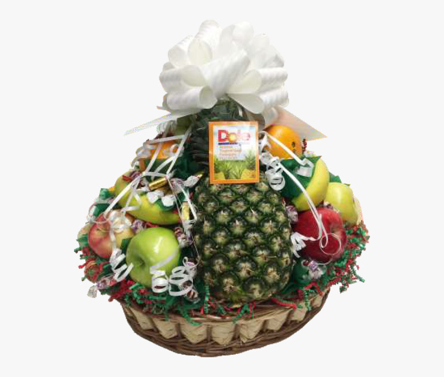 Transparent Basket Png - Fruit, Transparent Clipart