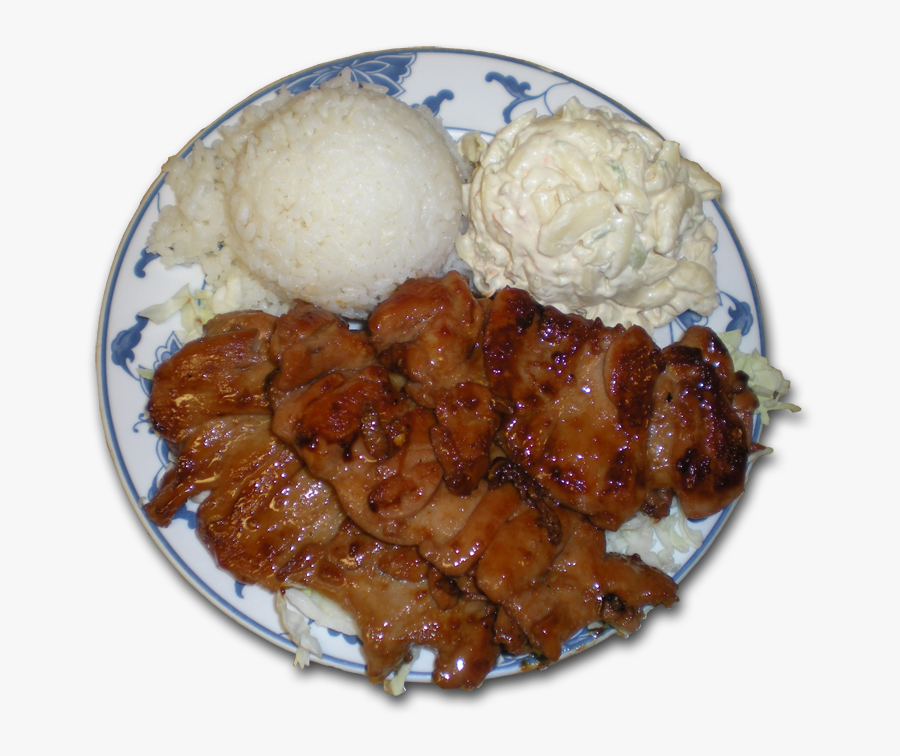 Bbq Food Plates Png - Barbecue With Rice Png, Transparent Clipart