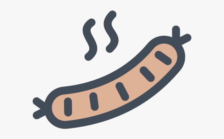 Barbecue Clipart Bbq Sausage - Icon Sausage , Free Transparent Clipart