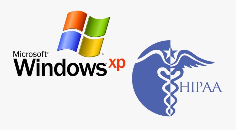 Windows Xp Users Not Compliant With Hipaa - Windows Xp Logo, Transparent Clipart