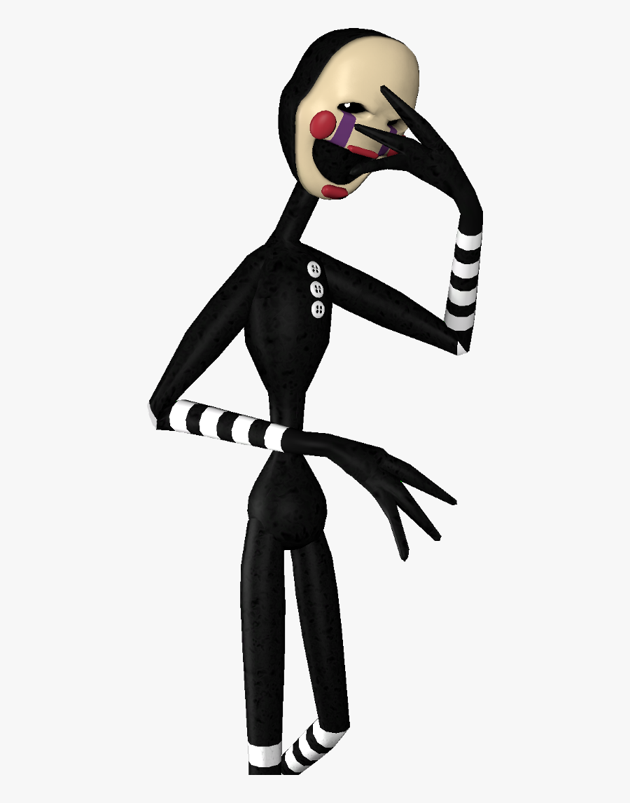 Fnaf Fnaf2 Puppet Marionette Freetoedit - Fnaf Puppet Sfm Model, Transparent Clipart