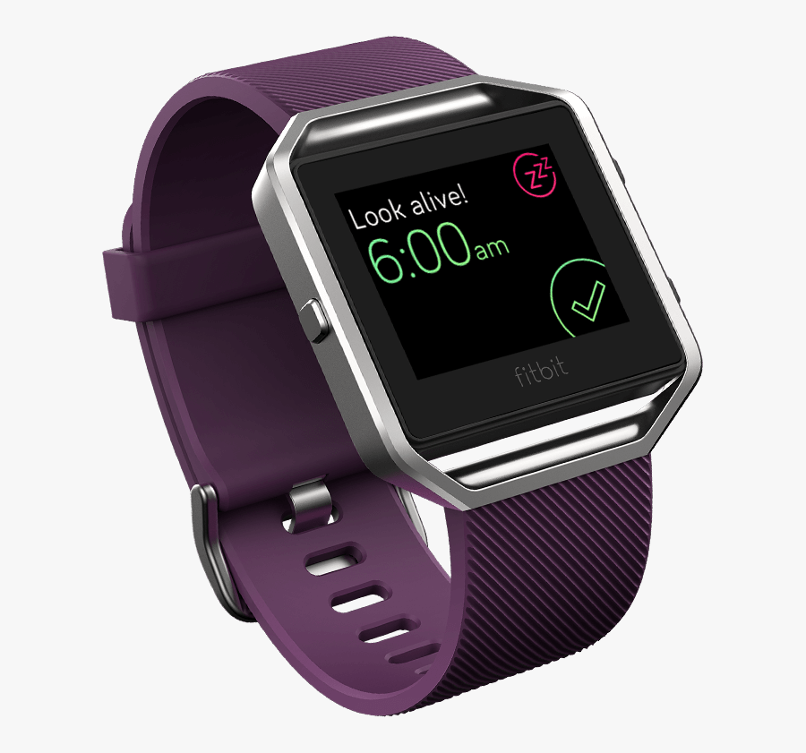 Fitbit Blaze - Apple Watch 3 Vs Fitbit Blaze Size, Transparent Clipart