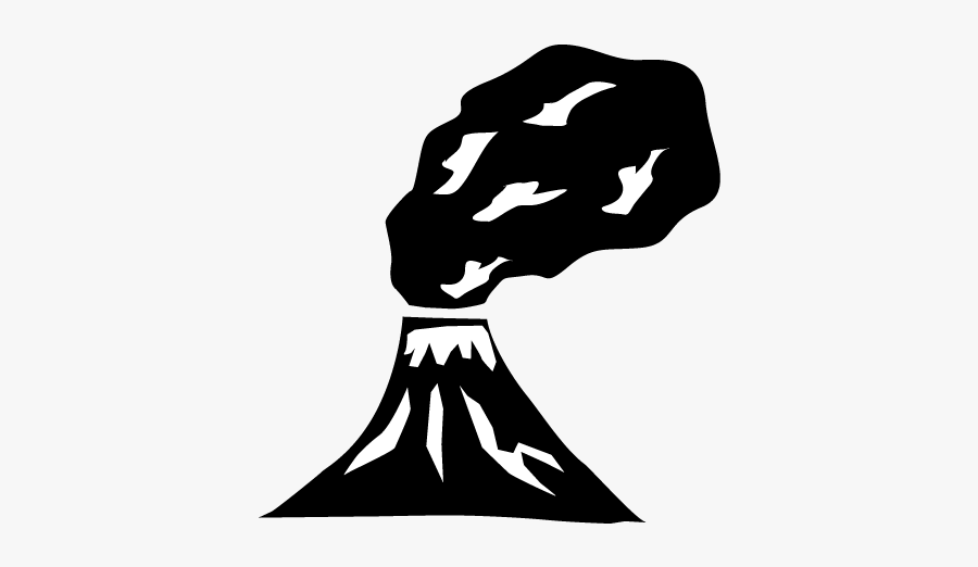 Volcano Pictogram Png, Transparent Clipart