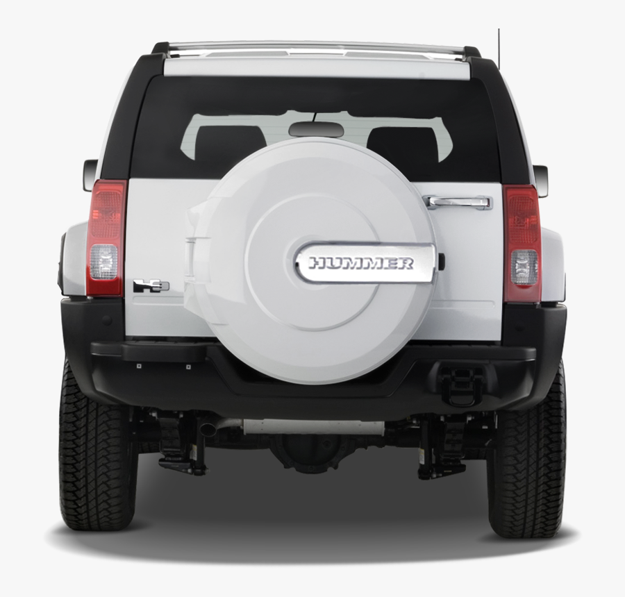 Jeep Clipart Car Rear - Hummer H3 Rear View, Transparent Clipart