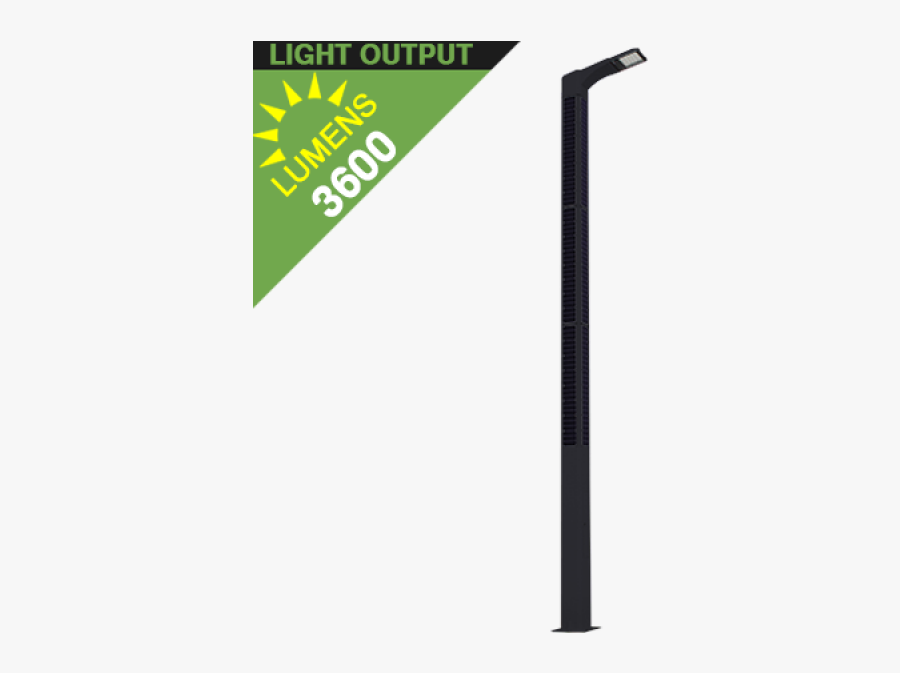 Modern Street Lights Png - Square Street Light Pole, Transparent Clipart