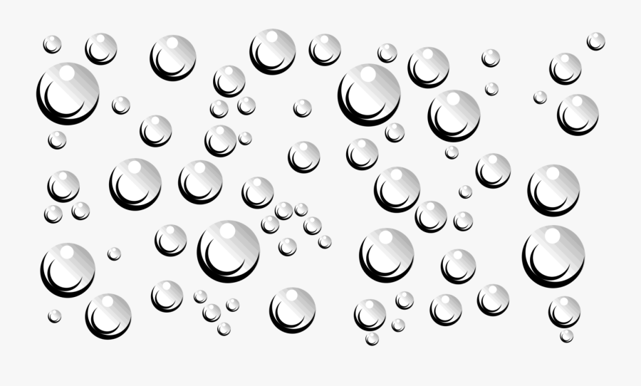 Drawing Raindrops Raindrop Splash - Dew Drops Line Art, Transparent Clipart