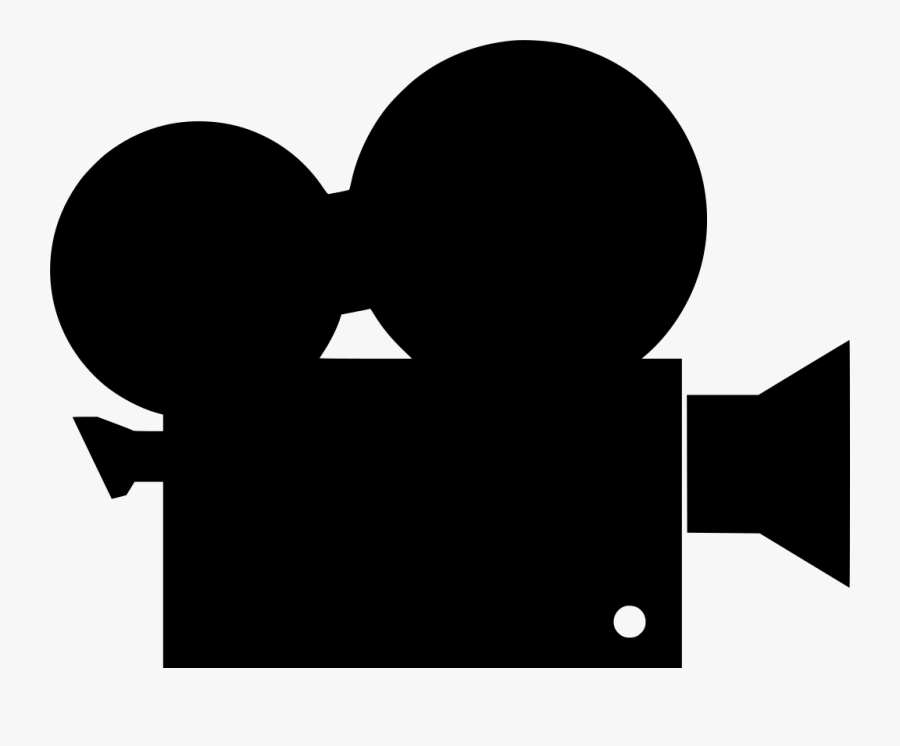 Svg Movie Free Image Icon Silh Info - Old Video Camera Vector, Transparent Clipart