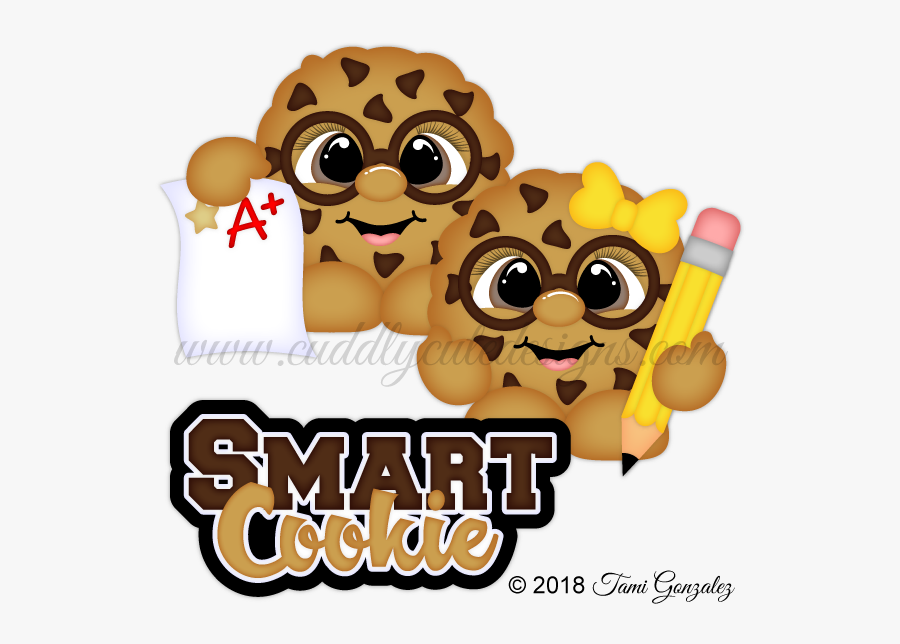Smart Cookie Clip Art, Transparent Clipart