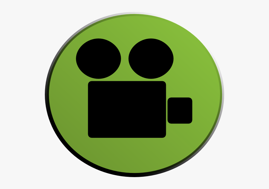 Video Camera Green Png, Transparent Clipart
