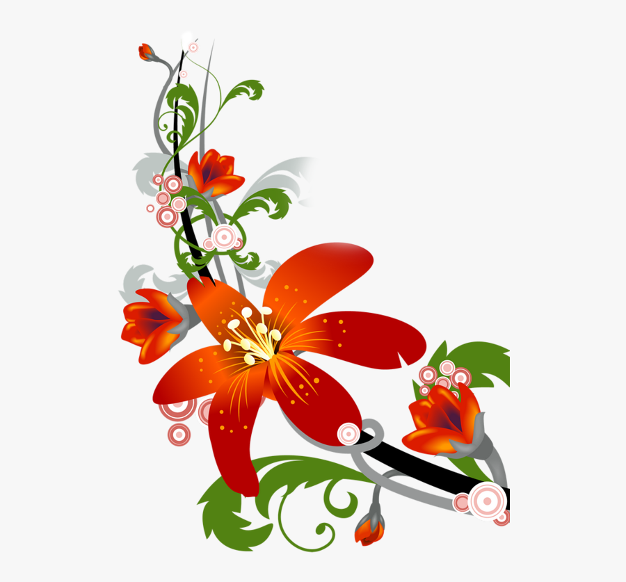 Lace Clipart Magic Flower - Magic Flower Png, Transparent Clipart