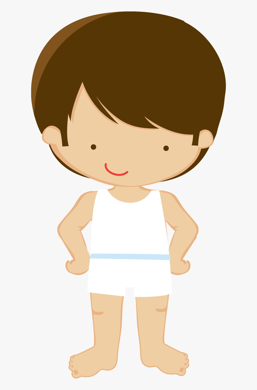 Minus Say Hello Coisas - Boy Dress Up Clipart, Transparent Clipart