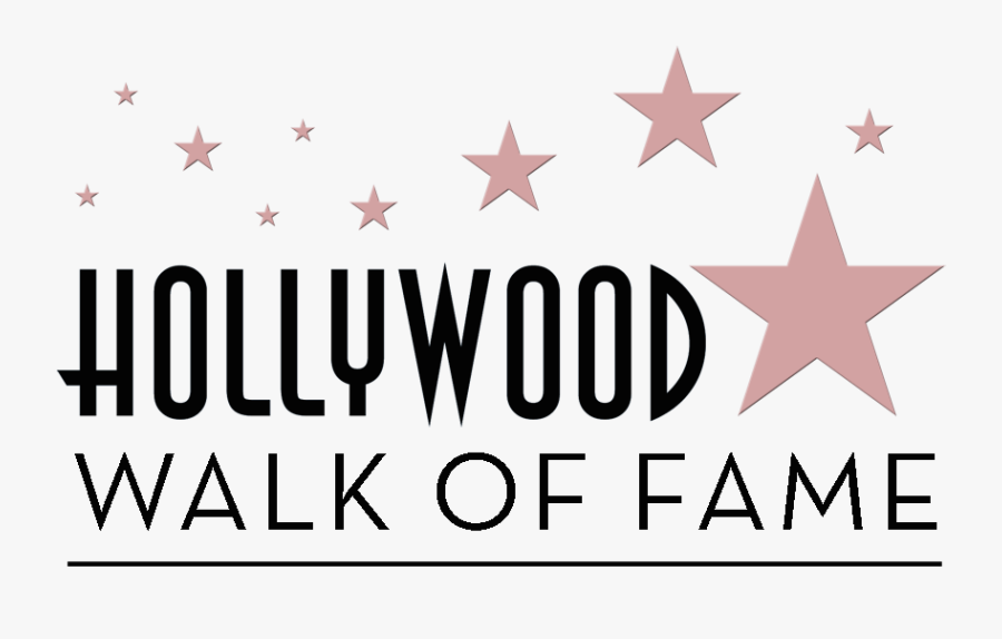 Boulevard - Clipart - Hollywood Walk Of Fame Sign, Transparent Clipart