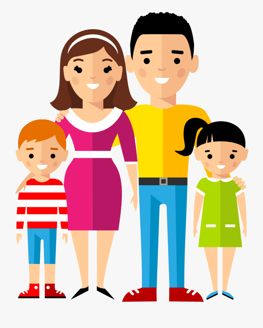 Son Clipart Family Walk - Clipart Of African Family , Free Transparent ...