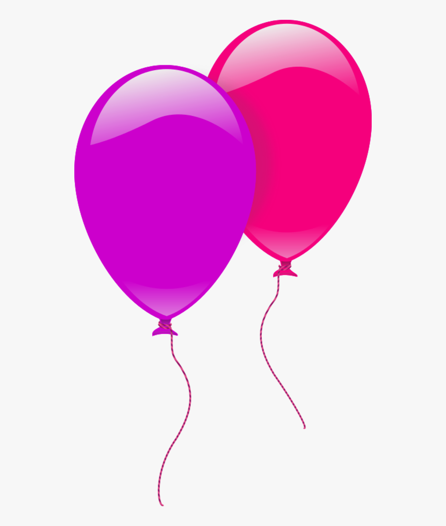 Party Balloons Two - Balloon Clipart, Transparent Clipart