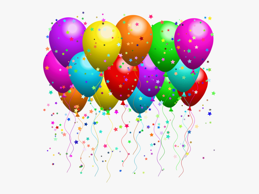 Birthday Balloons Clipart , Png Download - Clip Art Birthday Balloons ...