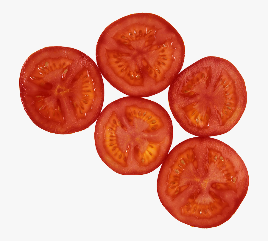 Cherry Pizza Vegetable Fruit - Tomato Slice Transparent Png, Transparent Clipart