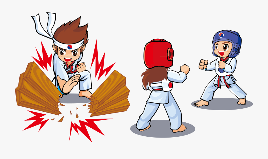 Martial Arts Clipart Karate Person - Taekwondo Clipart Kisspng, Transparent Clipart