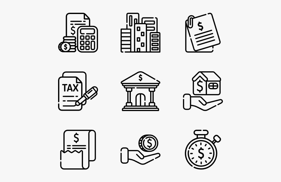 Finance - Visualisation Icon, Transparent Clipart