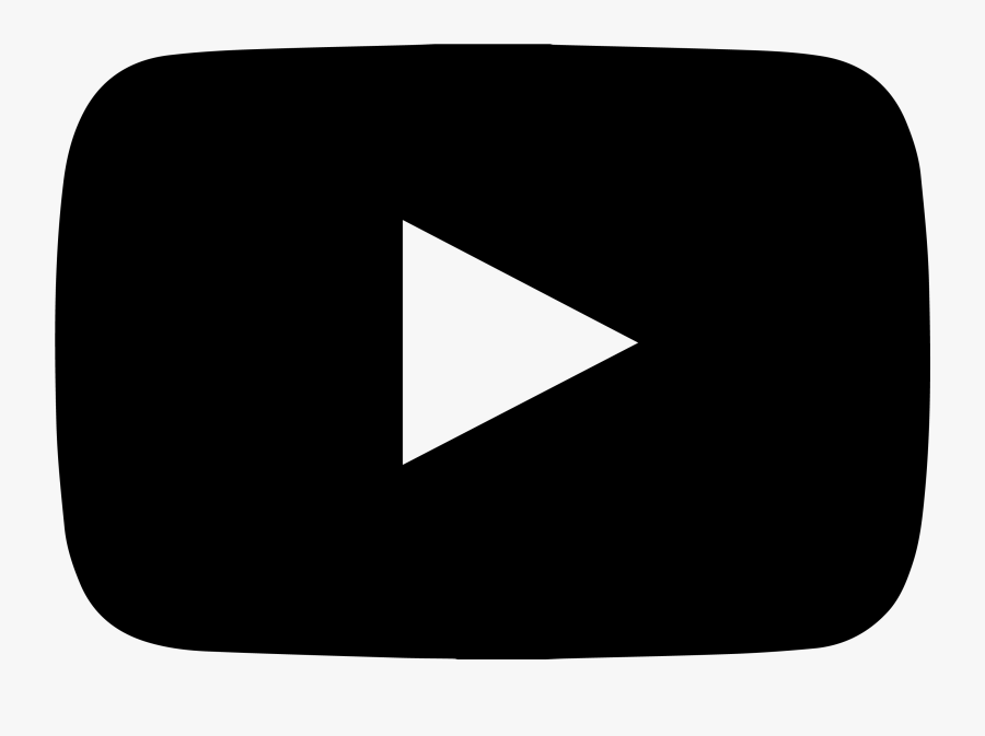 Play Icons Symbol Youtube Computer Logo Button Clipart - Youtube Logo Png Black, Transparent Clipart