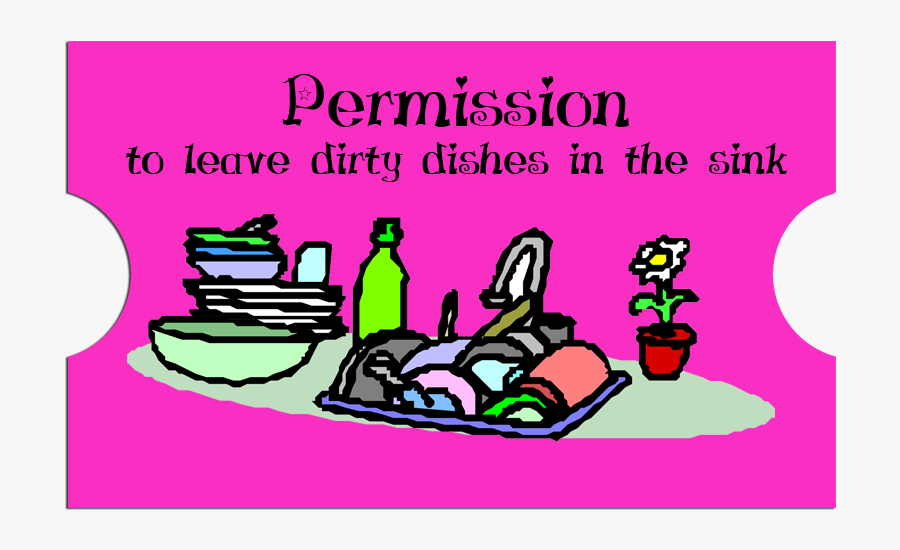 Dirty Dishes In Sink Clipart - Lenore La Hermosa Niña Muerta, Transparent Clipart