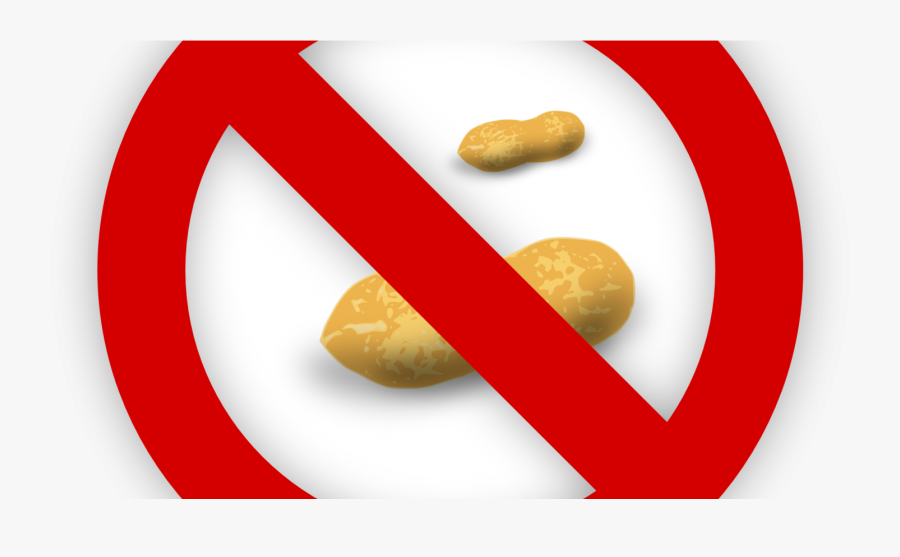No Nuts Allowed - No Peanuts, Transparent Clipart
