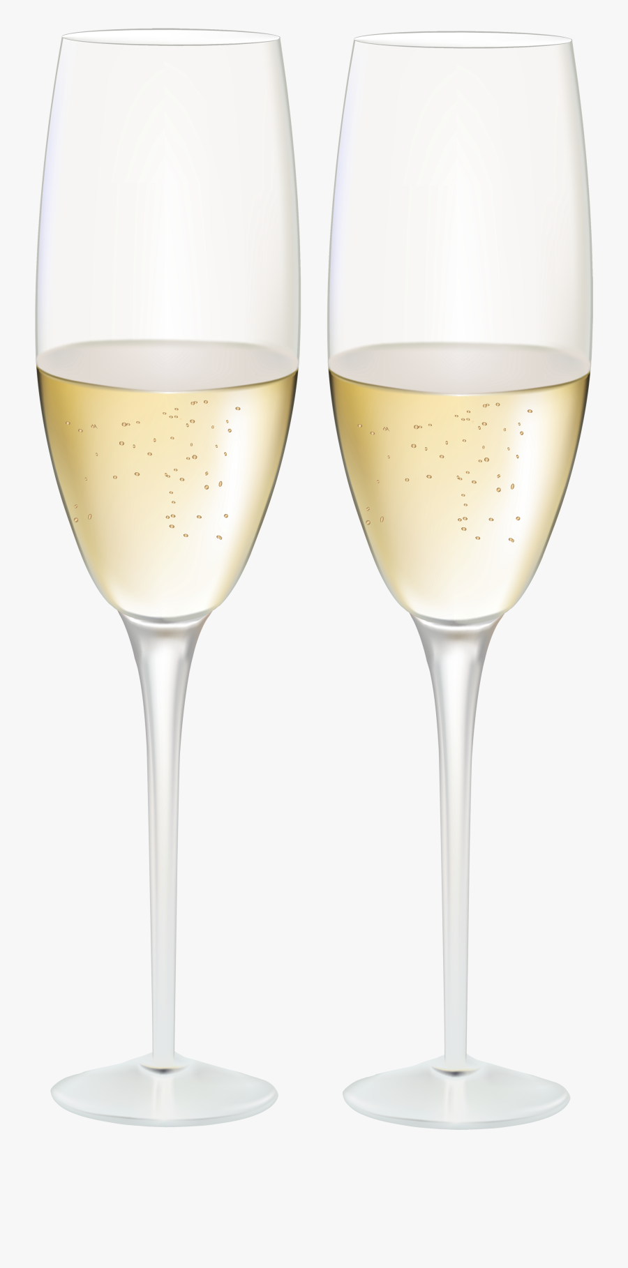 Champagne Glasses Png Clipart - Wine Glass, Transparent Clipart