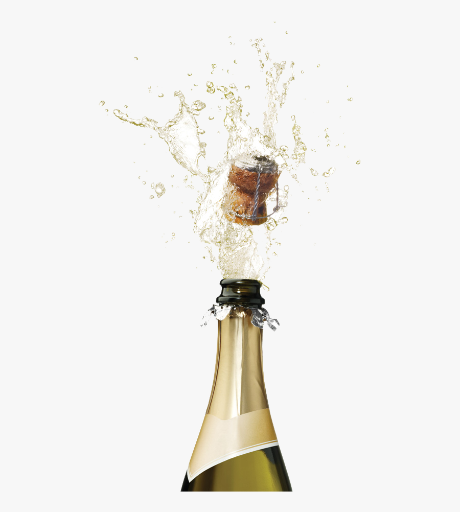 Transparent Champagne Clipart - Transparent Champagne Pop Png, Transparent Clipart