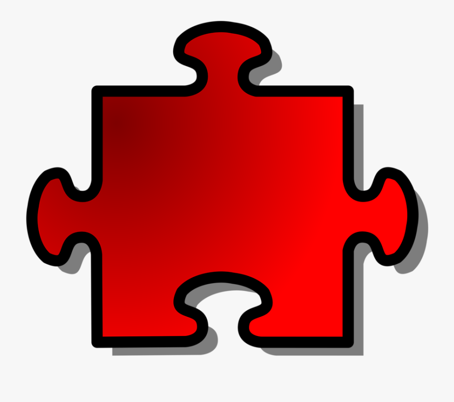 Line,leadership,symbols Of Leadership - Red Autism Puzzle Piece, Transparent Clipart