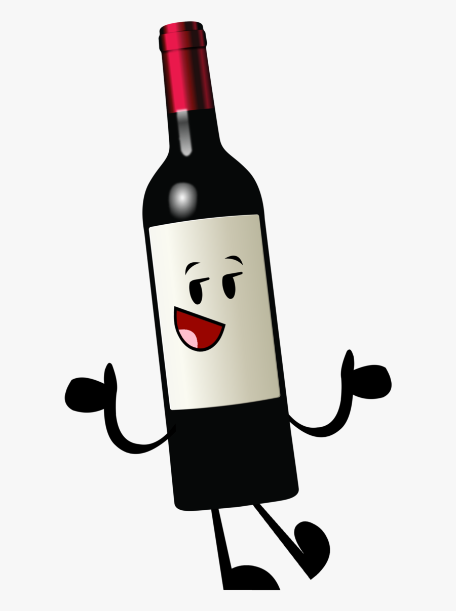 Battle For The Big B - Cartoon Wine Bottle Clipart, Transparent Clipart