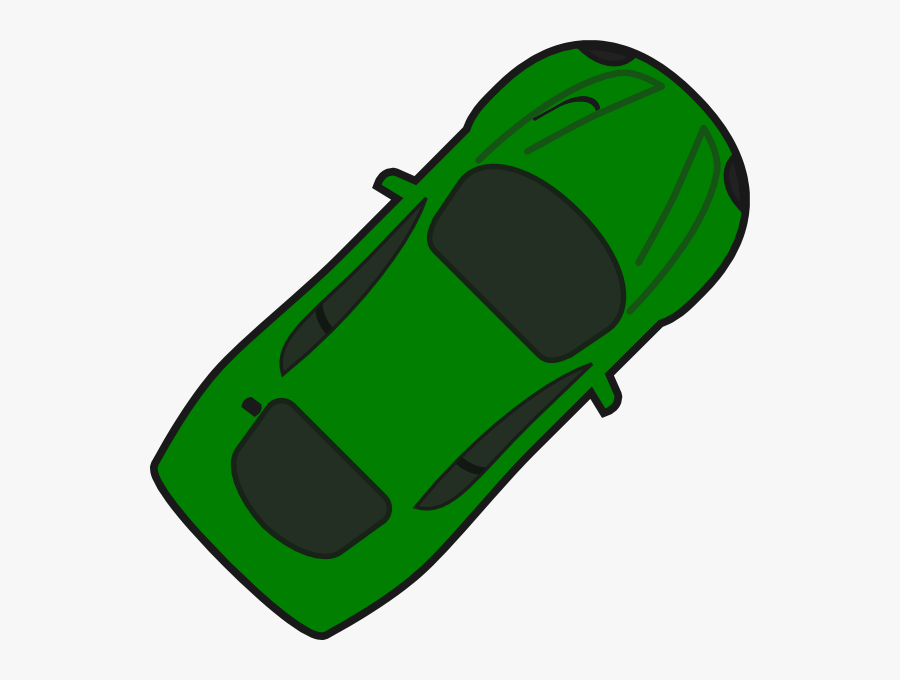 Car Top View, Transparent Clipart